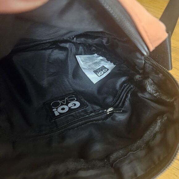 GO! SAC Lemur Coral Pink Mini Pouch Carry Bag 9x7 - Picture 5 of 9